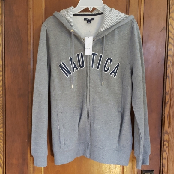 Nautica Tops - Nautica zip up hooded sweatshirt